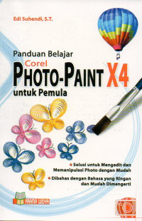 Image of Panduan belajar Corel Photo Paint X4 untuk pemula